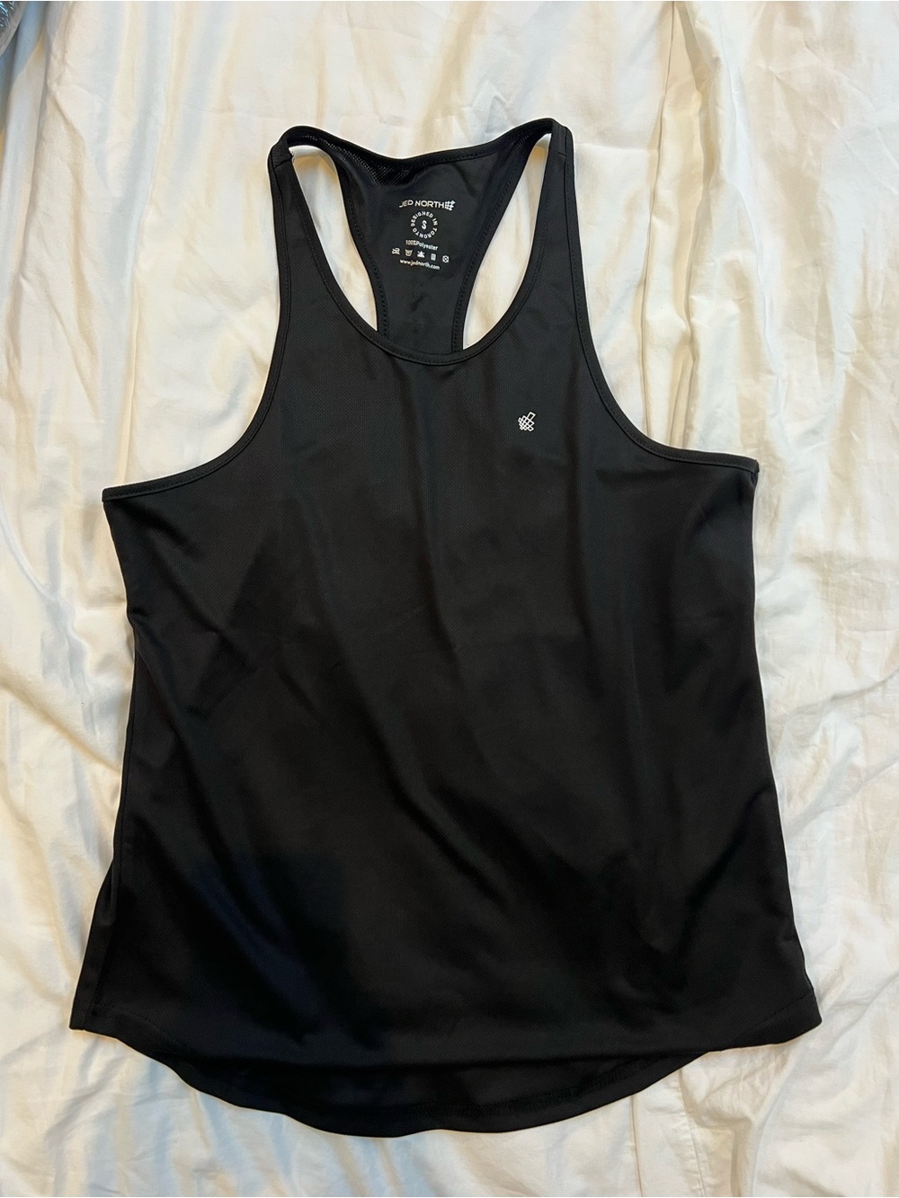 Jed North Black Racerback Performance Tank